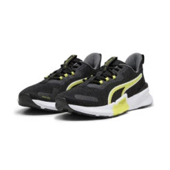 PUMA Unisex PWRFrame TR 2 Training Shoes - Black-Yellow Burst