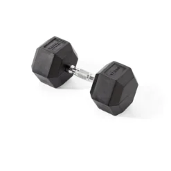 York Fitness Rubber Hex Dumbbells 2 X 17.5kg
