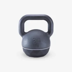 CORENGTH Kettlebell 24kg Cast Iron & Rubber Base