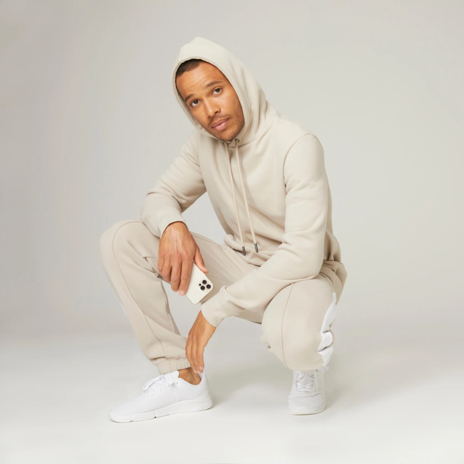 Men's Long Hoodie Warm 500 9 Men's Long Hoodie Warm 500 - Image 9