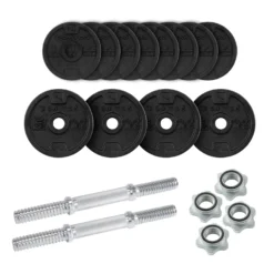 CORENGTH 20 Kg Weight Training Dumbbell Kit 12 CORENGTH 20 Kg Weight Training Dumbbell Kit -Fitness Equipment Store k8d5d6b9e0bc155ac7f2fa2ecd3bfd668