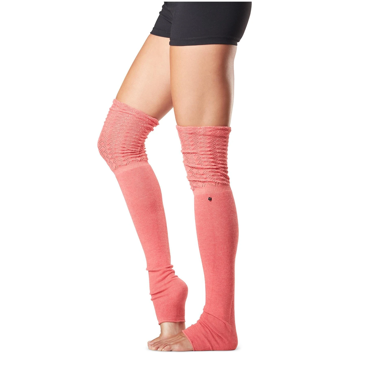 Fitness-Mad Womens/Ladies Sasha Leg Warmers (Black) 4 Fitness-Mad Womens/Ladies Sasha Leg Warmers (Black) - Image 4