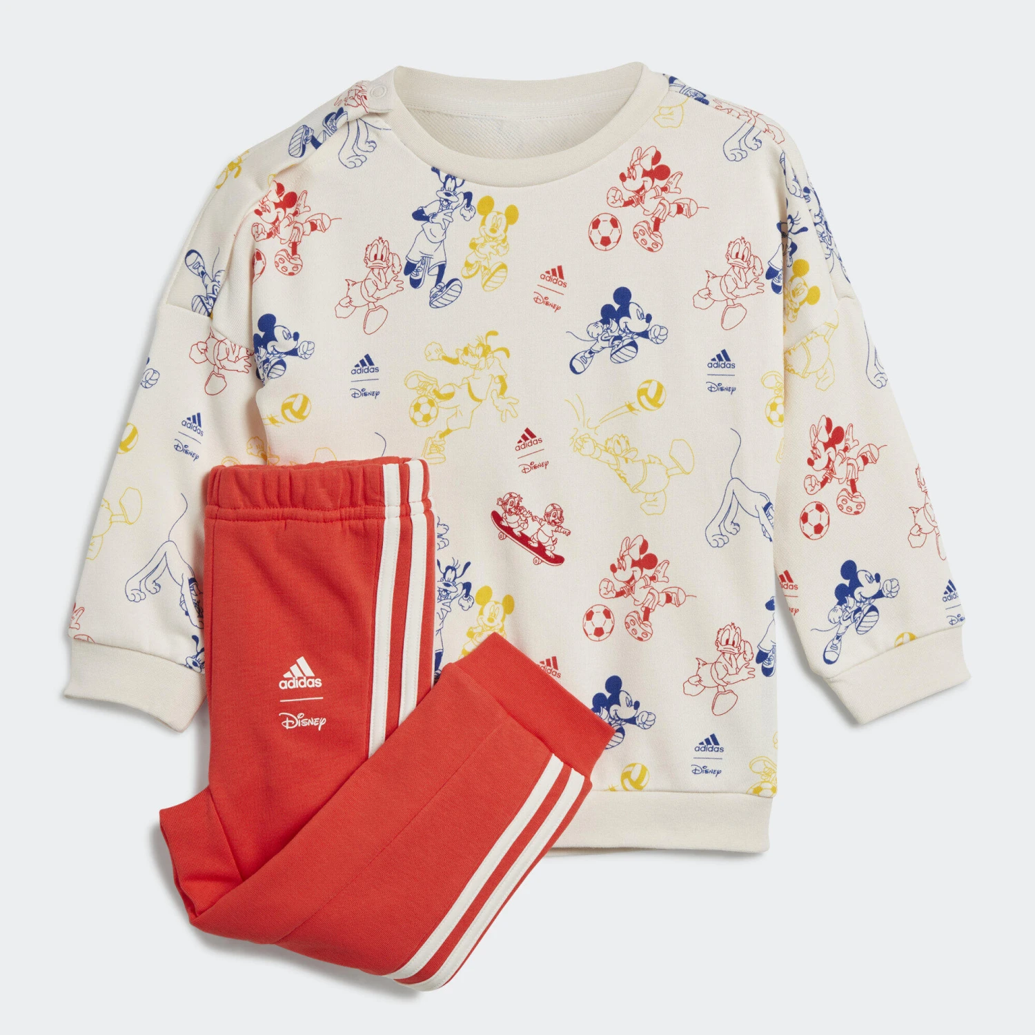 Adidas X Disney Mickey Mouse Crewneck And Jogger Set 4 Adidas X Disney Mickey Mouse Crewneck And Jogger Set - Image 4