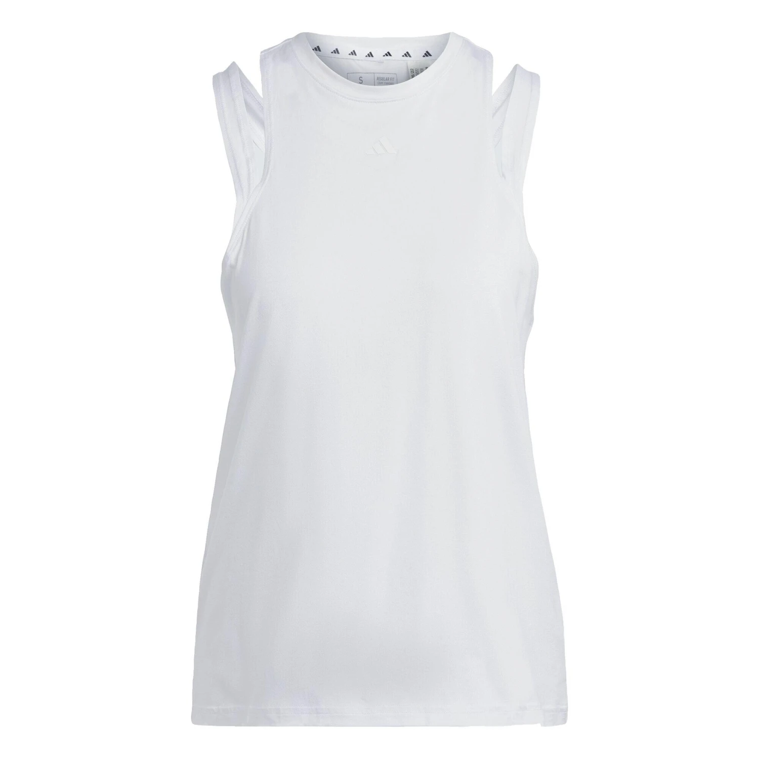 ADIDAS AEROREADY Train Essentials 3 Bar Logo Tank Top 7 ADIDAS AEROREADY Train Essentials 3 Bar Logo Tank Top - Image 7