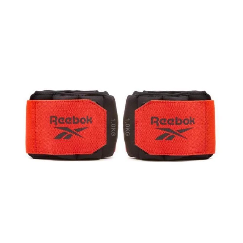 Reebok Flexlock Ankle Weights 2 X 1kg 1 Reebok Flexlock Ankle Weights 2 X 1kg