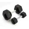 Rubber Coated Hexhead Dumbbells – 7.5KG (pair)