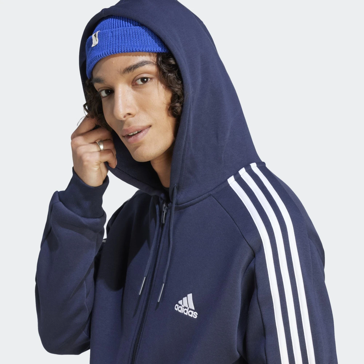 ADIDAS Essentials Fleece 3-Stripes Full 9 ADIDAS Essentials Fleece 3-Stripes Full - Image 9