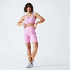 Women's Cardio Fitness Bike Shorts With Phone Pocket -Fitness Equipment Store ka49fc78b1f4466410c03a14495d19440 scaled