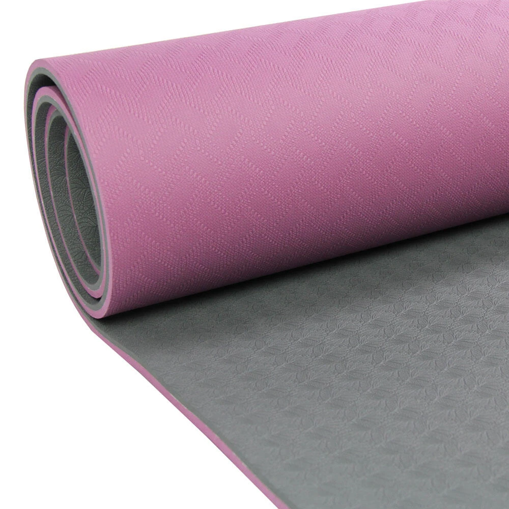 Fitness-Mad Evolution Deluxe Yoga Mat (Aubergine Purple/Grey) 3 Fitness-Mad Evolution Deluxe Yoga Mat (Aubergine Purple/Grey) - Image 3