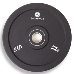 Weightlifting Bumper Disc 5 Kg - Inner Diameter 50 Mm