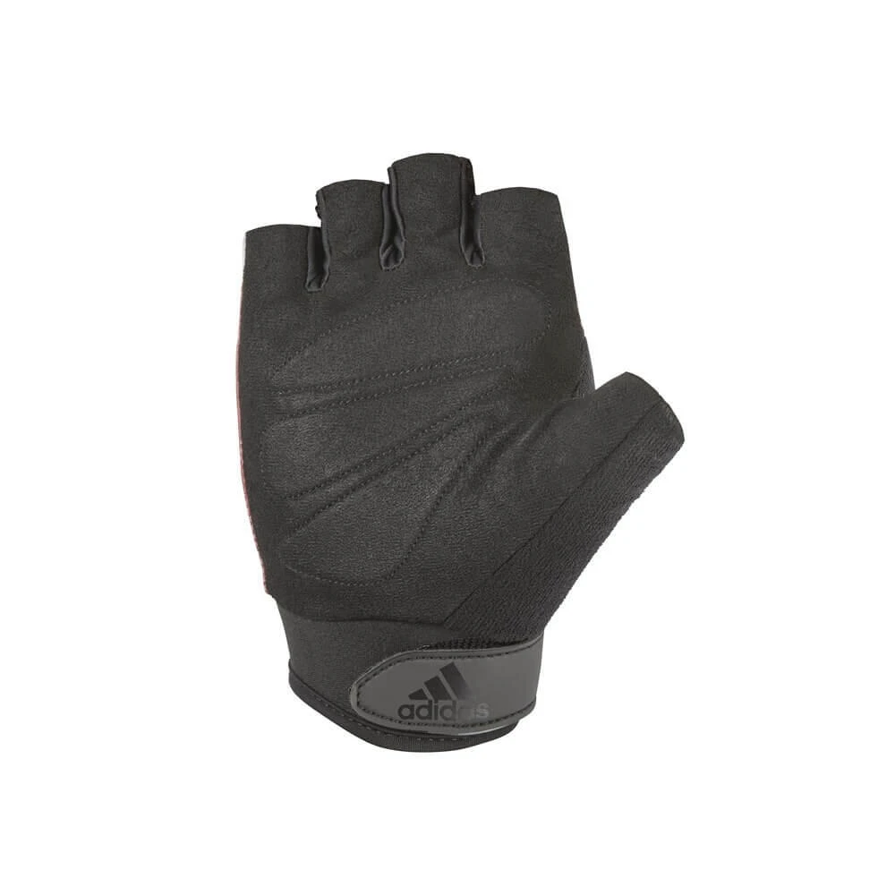 Adidas Womens Performance Training Gloves, Orange 2 Adidas Womens Performance Training Gloves, Orange - Image 2