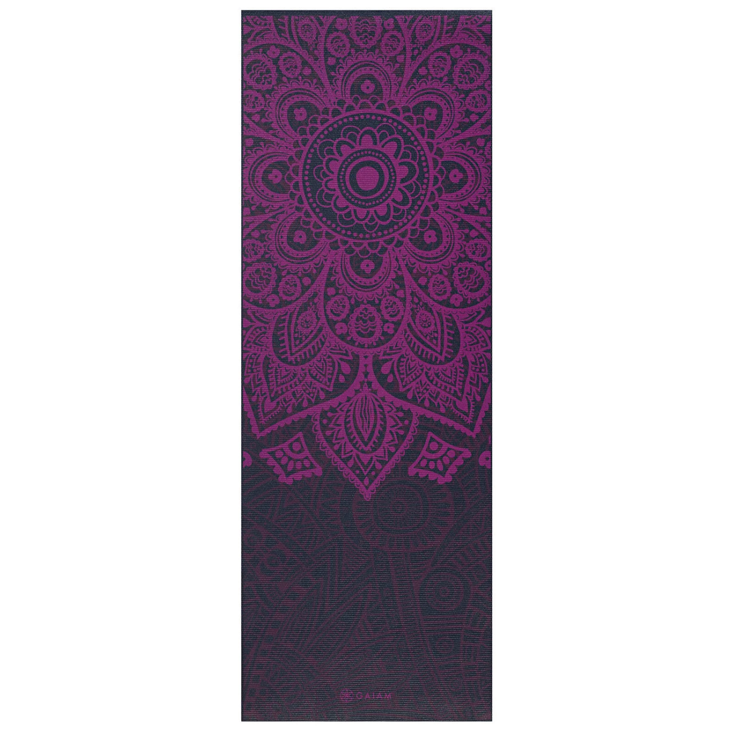 Gaiam Plum Sundial Yoga Mat 6mm 2 Gaiam Plum Sundial Yoga Mat 6mm - Image 2
