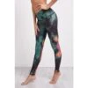 Eagle Feather Green Hot Pant Leggings