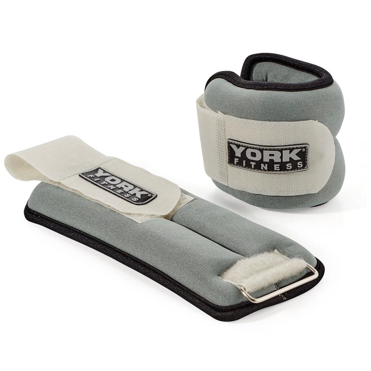 York Soft Ankle And Wrist Weights 2 X 1kg 1 York Soft Ankle And Wrist Weights 2 X 1kg