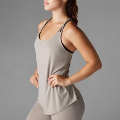 Fitness-Mad Womens/Ladies Braided Strap Tank Top (Black) -Fitness Equipment Store kb39df3fbb616223af11e25e2b6c500c2