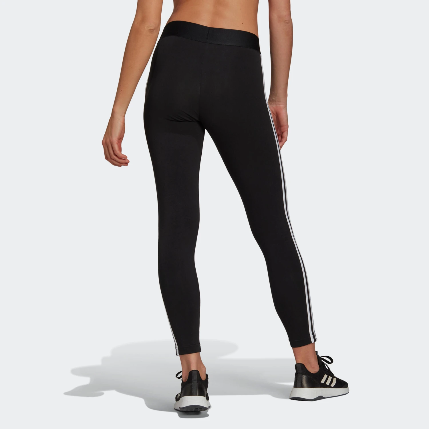 ADIDAS Women's 7/8 Fitness Leggings Essentials 2 ADIDAS Women's 7/8 Fitness Leggings Essentials - Image 2