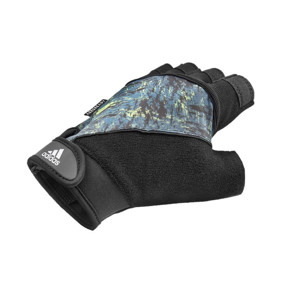 Adidas Short Finger Performance Training Gloves, Black 17 Adidas Short Finger Performance Training Gloves, Black - Image 17