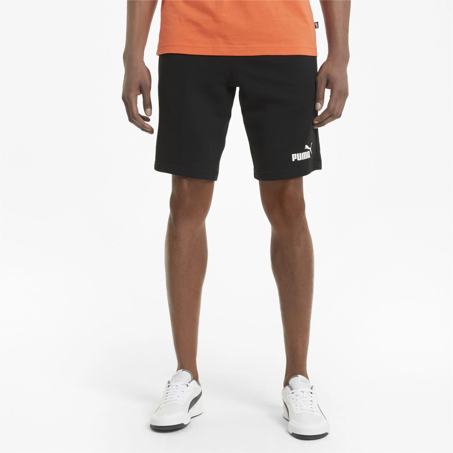 PUMA Mens Essentials Shorts 2 PUMA Mens Essentials Shorts - Image 2