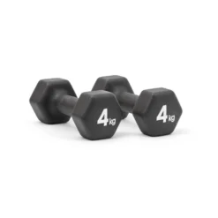 Adidas 4kg Neoprene Hex Dumbbells