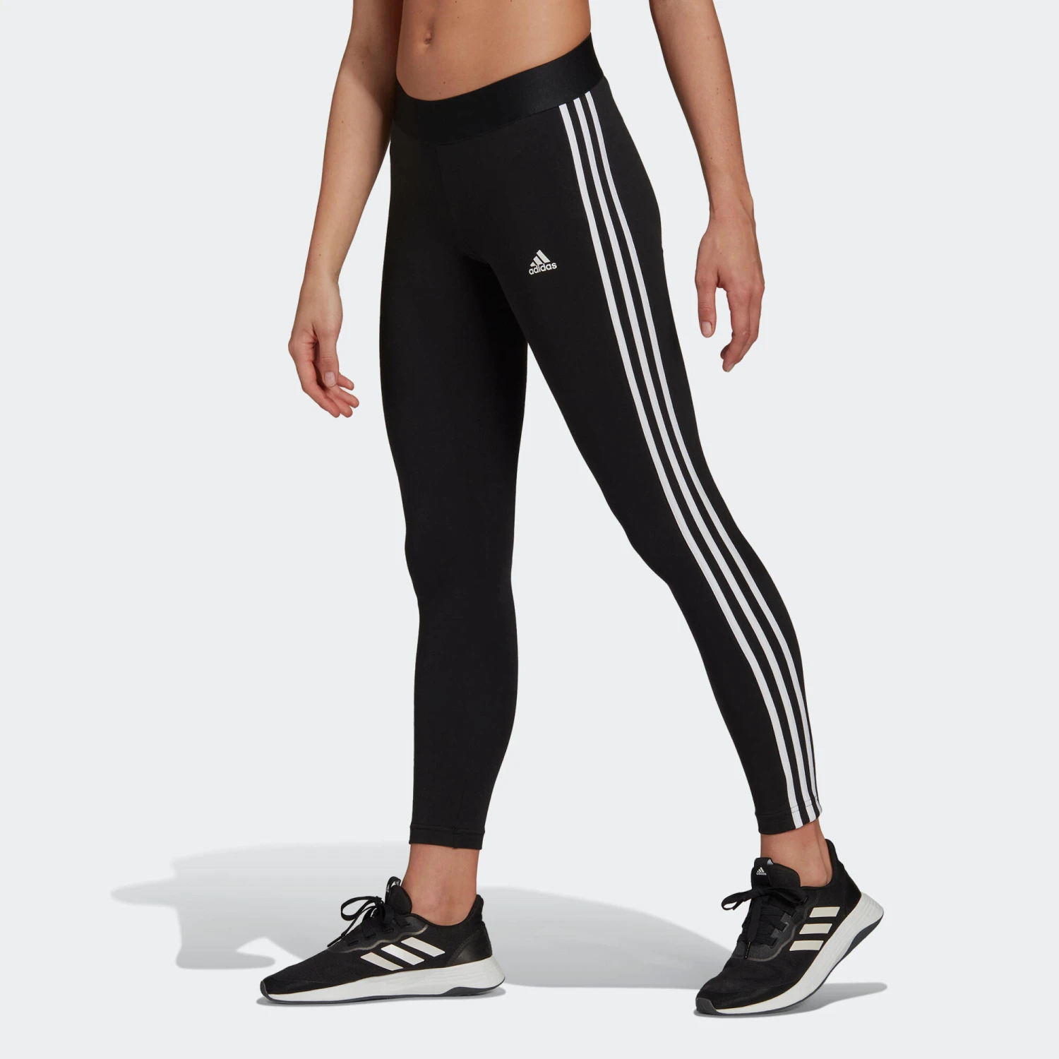ADIDAS Women's 7/8 Fitness Leggings Essentials 1 ADIDAS Women's 7/8 Fitness Leggings Essentials