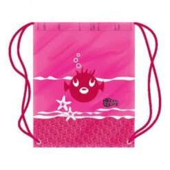 BeCo Sealife Drawstring Bag (Pink/White)