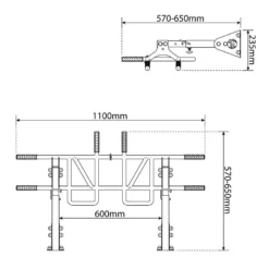 Multi Grip Ceiling Wall Mounted Pull Up Bar -Fitness Equipment Store kd04799b19052d430f7b6dc3d60b89ce8