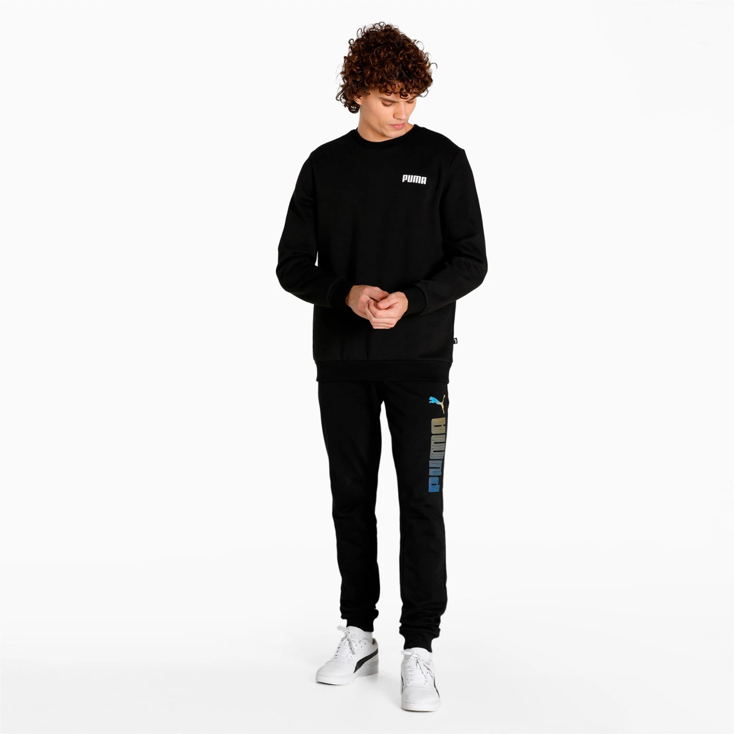 PUMA Unisex Essentials Crew Neck Full-Length Sweatshirt 5 PUMA Unisex Essentials Crew Neck Full-Length Sweatshirt - Image 5