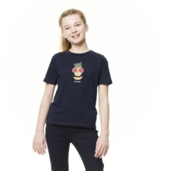 Craghoppers Childrens/Kids Gibbon Face TShirt (Brushed Lilac) -Fitness Equipment Store kd673008020a4cdcc19f8ffcdf3d2eebf