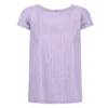 Regatta Womens/Ladies Jaelynn Dobby Cotton TShirt (Pastel Lilac)