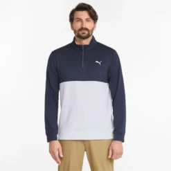 Puma Mens Gamer Colourblock Quarter-Zip Golf Pullover Jumper Top 16 Puma Mens Gamer Colourblock Quarter-Zip Golf Pullover Jumper Top -Fitness Equipment Store kdcb3587811b32b0bfd0602d23ed18300