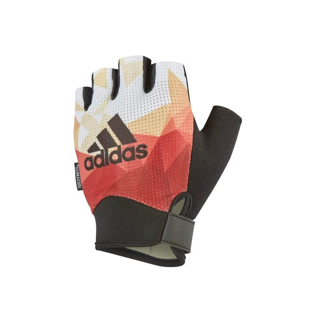 Adidas Womens Performance Training Gloves, Orange 1 Adidas Womens Performance Training Gloves, Orange