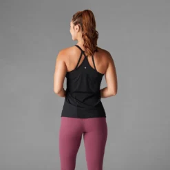 Fitness-Mad Womens/Ladies Ribbed Tank Top (Ebony) 4 Fitness-Mad Womens/Ladies Ribbed Tank Top (Ebony) -Fitness Equipment Store kead995b607a1343efda2c730d0fec93c
