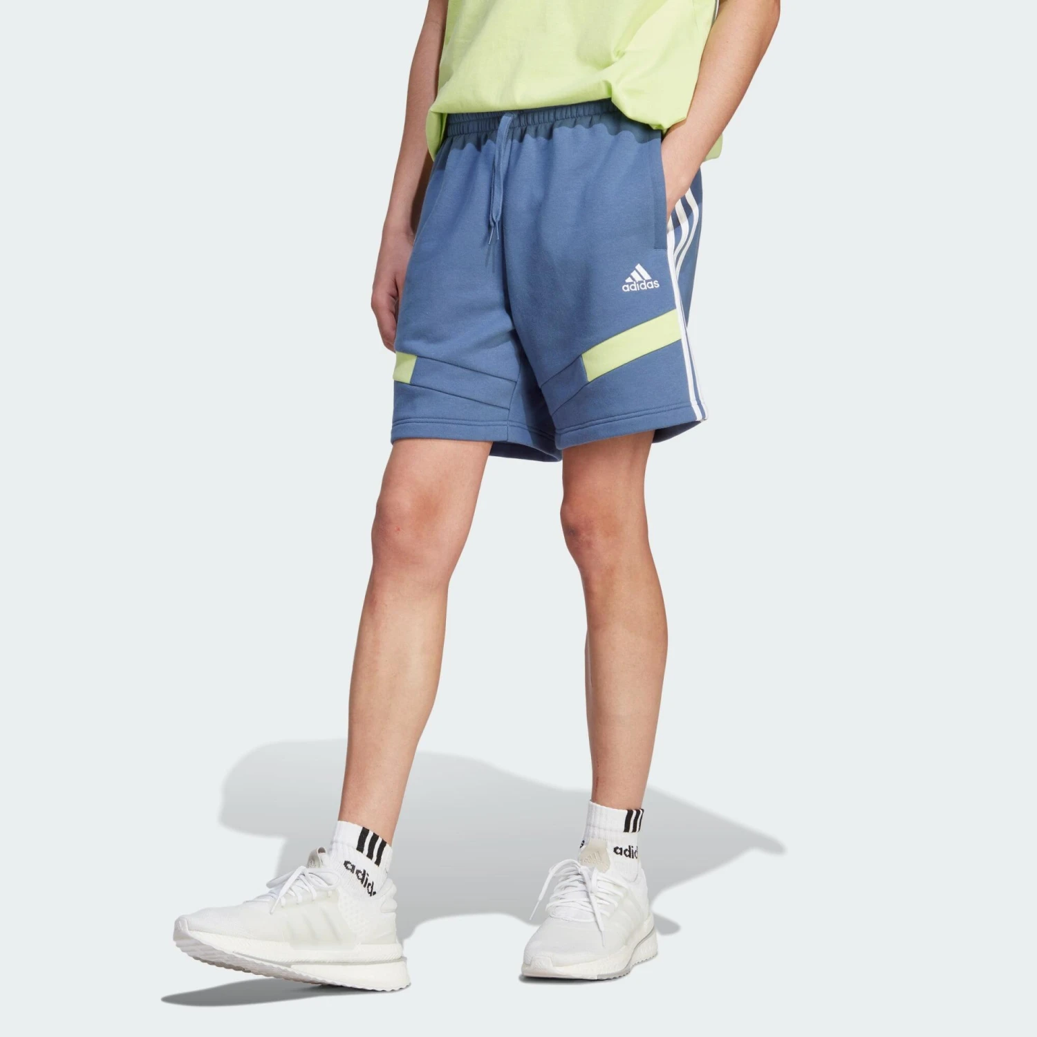 ADIDAS Colourblock Shorts 6 ADIDAS Colourblock Shorts - Image 6