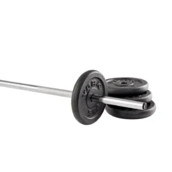 York Cast Iron 1" Weight Plates 4 X 5kg