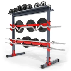 WEIGHT LIFTING STORAGE RACK FOR WEIGHT PLATES DUMBBELLS BARBELLS -Fitness Equipment Store kf6991e5d22b49472474e50b2218b09bd