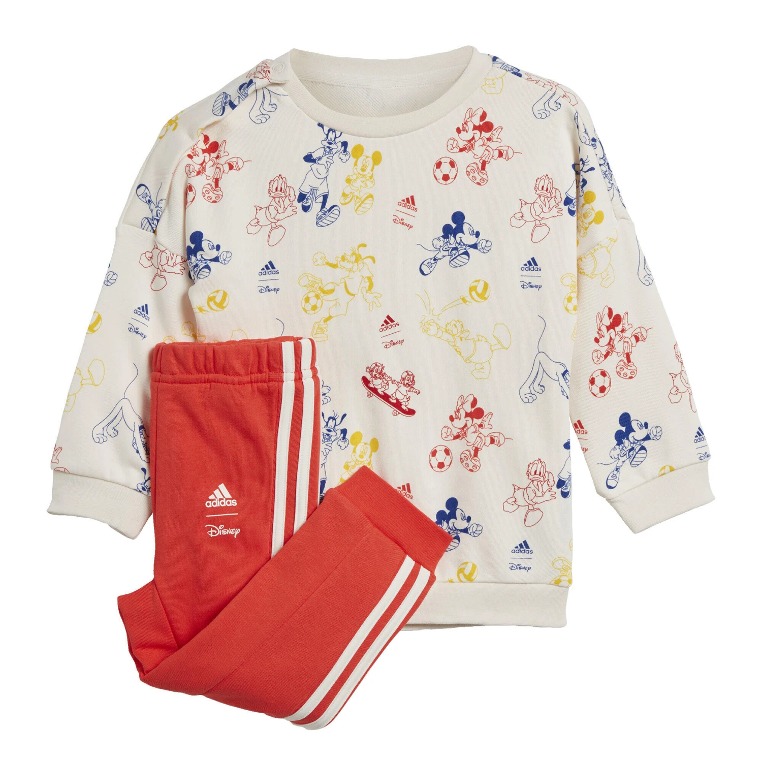 Adidas X Disney Mickey Mouse Crewneck And Jogger Set 1 Adidas X Disney Mickey Mouse Crewneck And Jogger Set