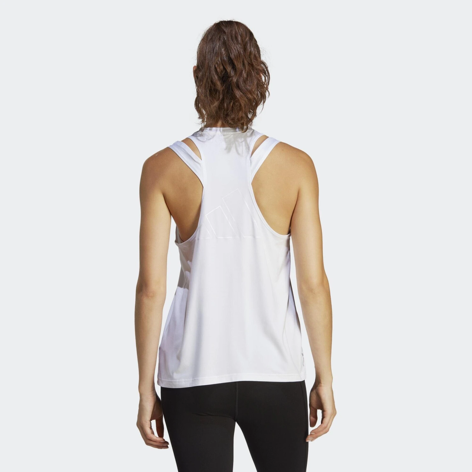 ADIDAS AEROREADY Train Essentials 3 Bar Logo Tank Top 8 ADIDAS AEROREADY Train Essentials 3 Bar Logo Tank Top - Image 8