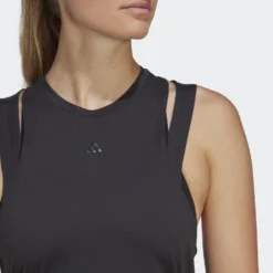 ADIDAS AEROREADY Train Essentials 3 Bar Logo Tank Top 16 ADIDAS AEROREADY Train Essentials 3 Bar Logo Tank Top -Fitness Equipment Store kfa999adc50d3db844807e9cd53dcdefa